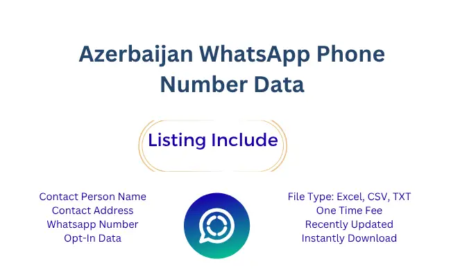 Azerbaijan whatsapp phone number data