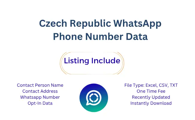 Czech Republic whatsapp phone number data